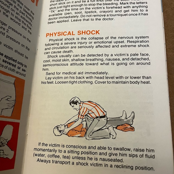 Vintage 1981 The Pocket Emergency Handbook. Great Condition! Second Edition. - Picture 5 of 9